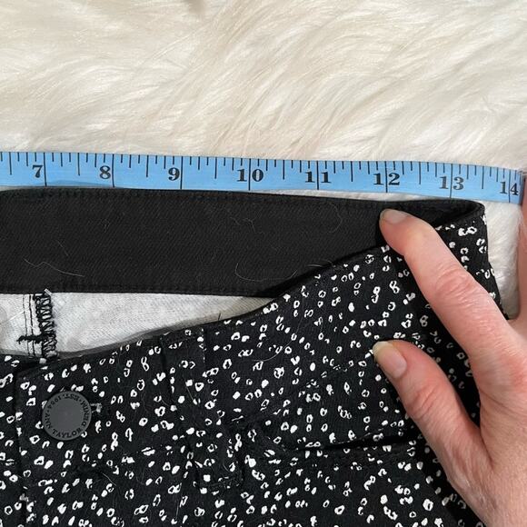 NEW Ann Taylor Modern Fit Straight Leg Slim Fit Mod Dot Black Jeans 2P NWT - Picture 16 of 16